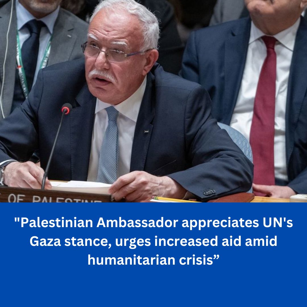 Palestine Seeks Increased Aid Amidst Appreciation For UN's Stance On ...