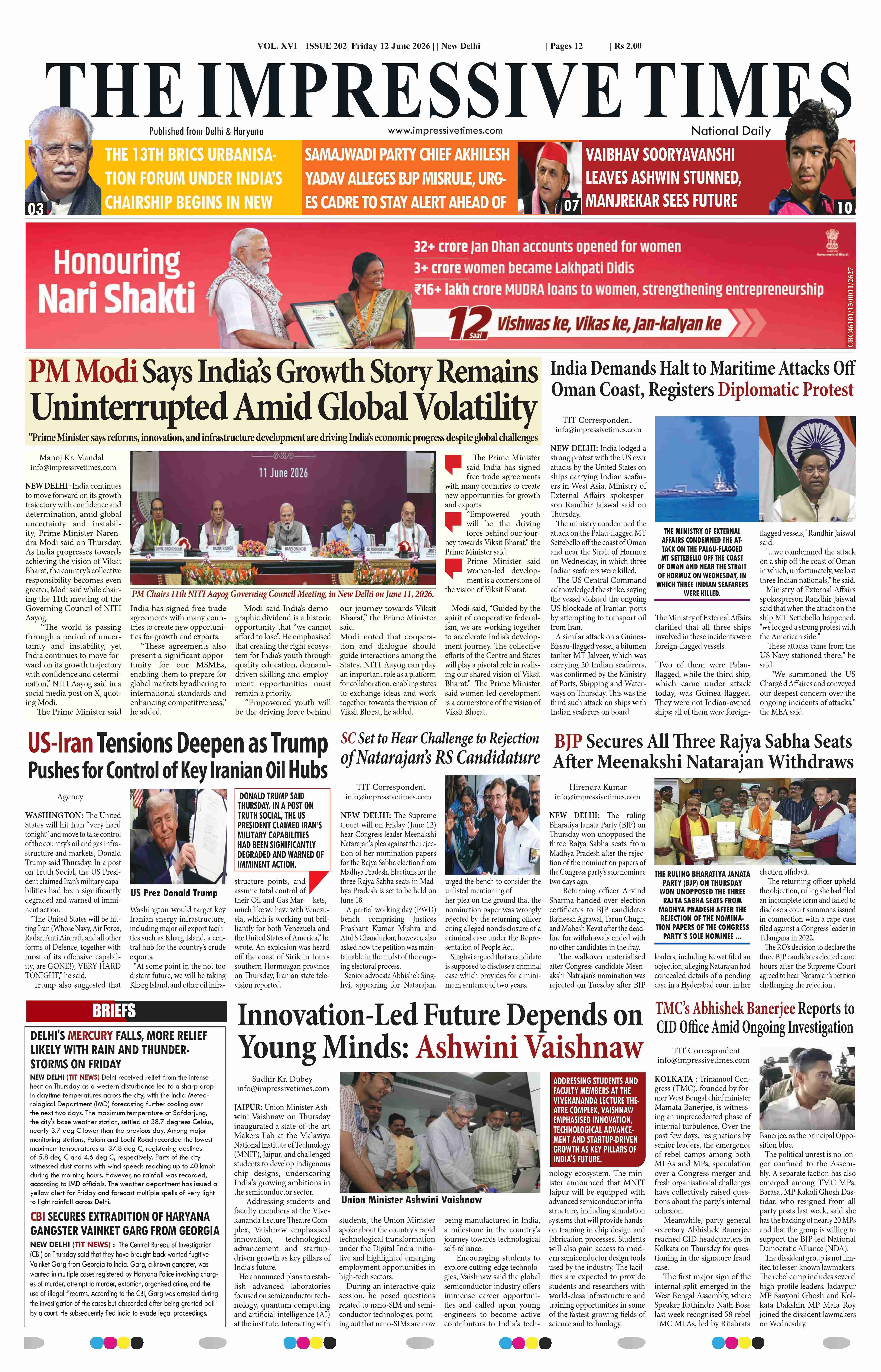 The Impressive Times ePage