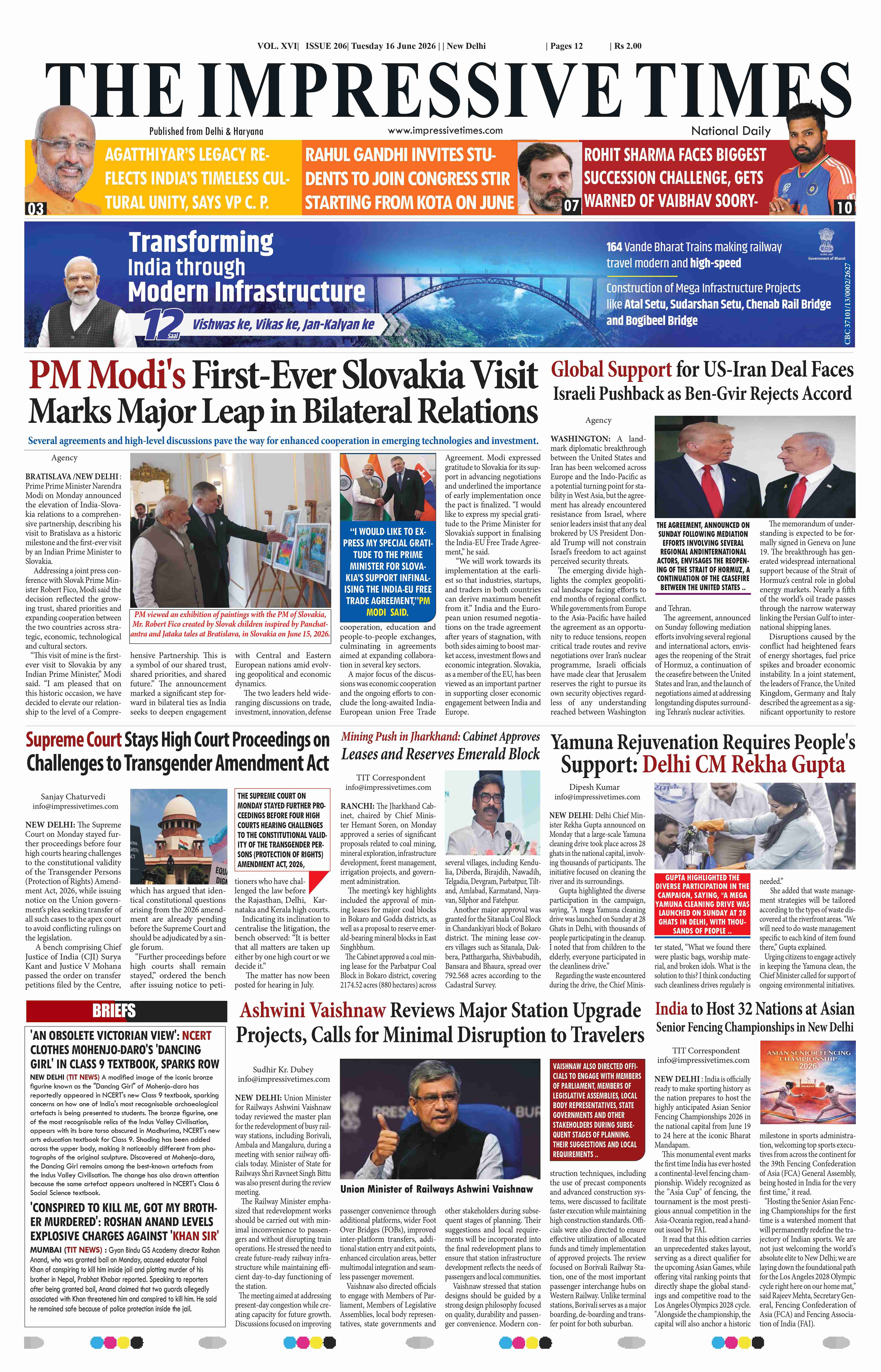 The Impressive Times ePage