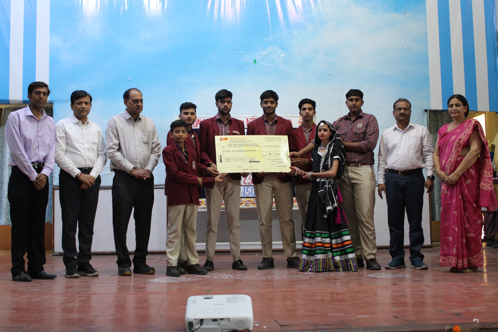 DAV Public School NTPC Faridabad organised Champions Honor Ceremony.