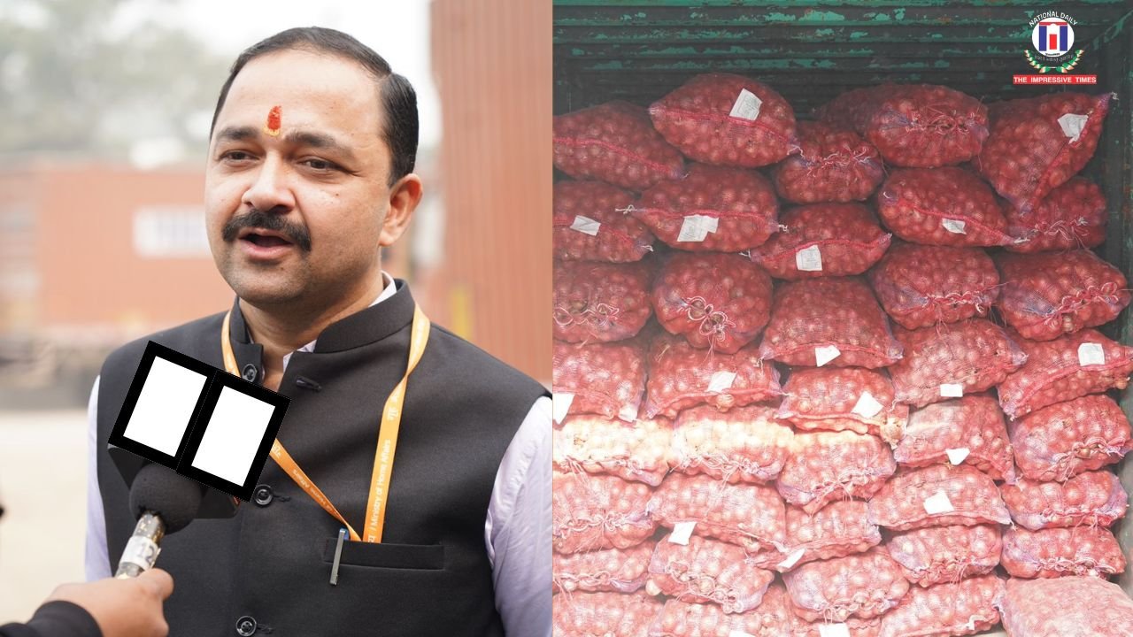 Kanda Express brings relief to consumers with onion supply from Nashik to Delhi