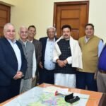 Delegation from the Gurgaon Chamber of Commerce and Industry Meets with Industries and Commerce Minister, Rao Narbir Singh in Gurugram