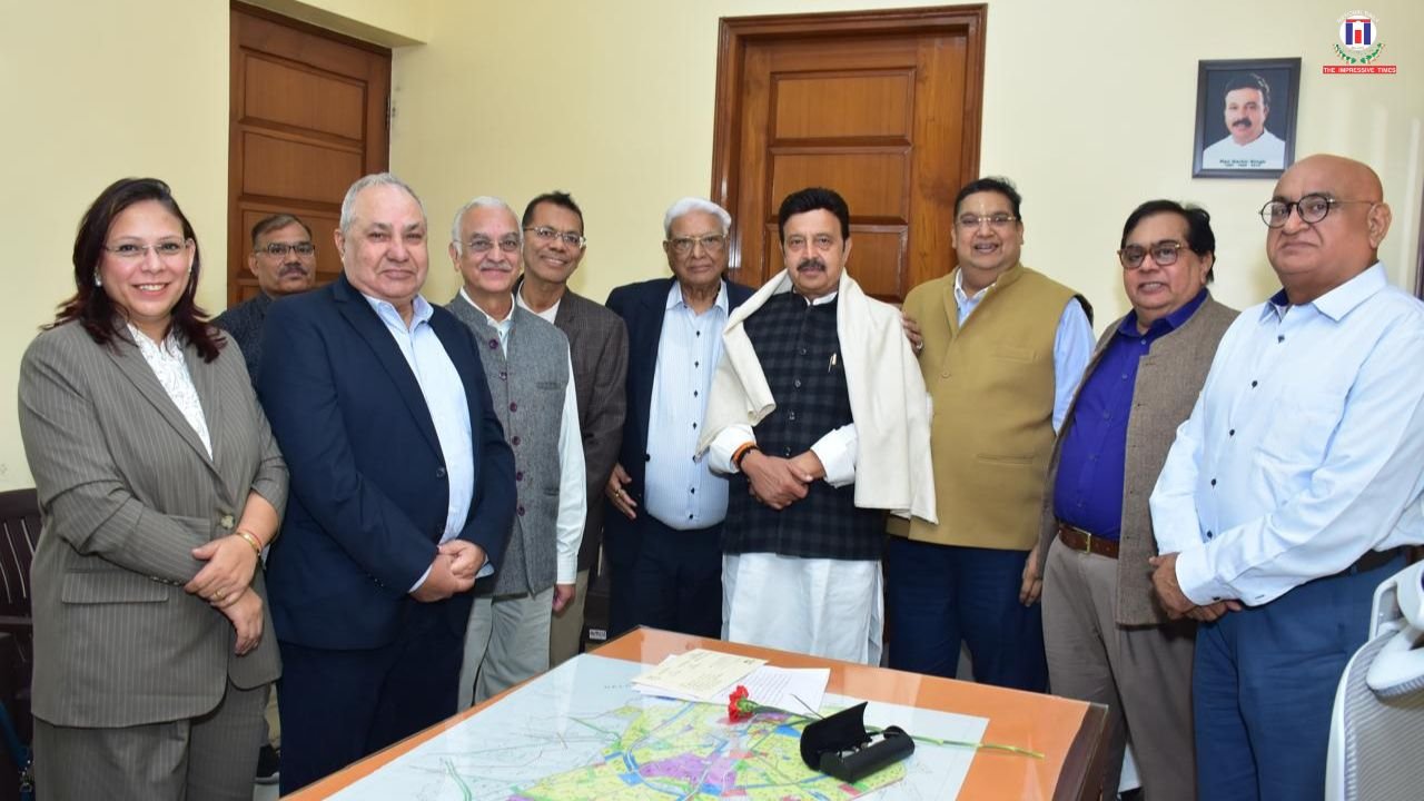 Delegation from the Gurgaon Chamber of Commerce and Industry Meets with Industries and Commerce Minister, Rao Narbir Singh in Gurugram