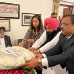 Harjot Singh Bains and KAP Sinha pays homage on behalf of Punjab Government to Doctor Manmohan Singh