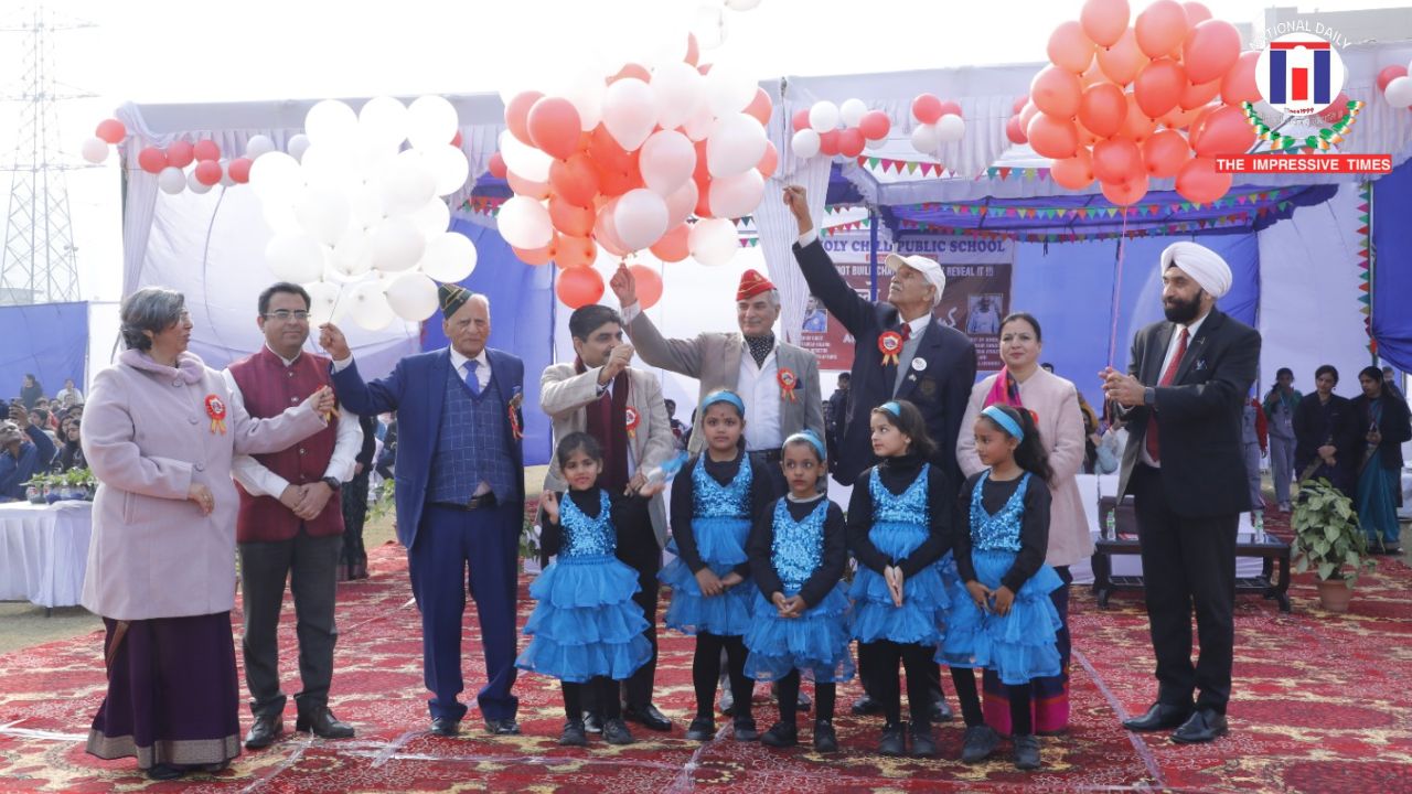 Holy Child Public School, Sector 75, Faridabad, Celebrates “Khelo HCPSians 2024” Annual Sports Day with Grandeur