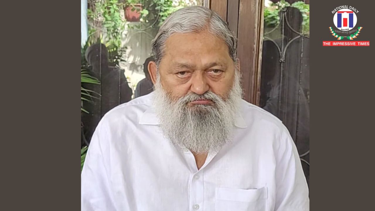 Former Prime Minister Dr. Manmohan Singh’s demise is unfortunate and heart-wrenching – Energy, Transport and Labor Minister Anil Vij