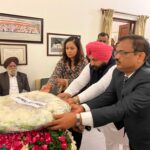 Harjot Singh Bains and KAP Sinha pays homage on behalf of Punjab Government to Doctor Manmohan Singh