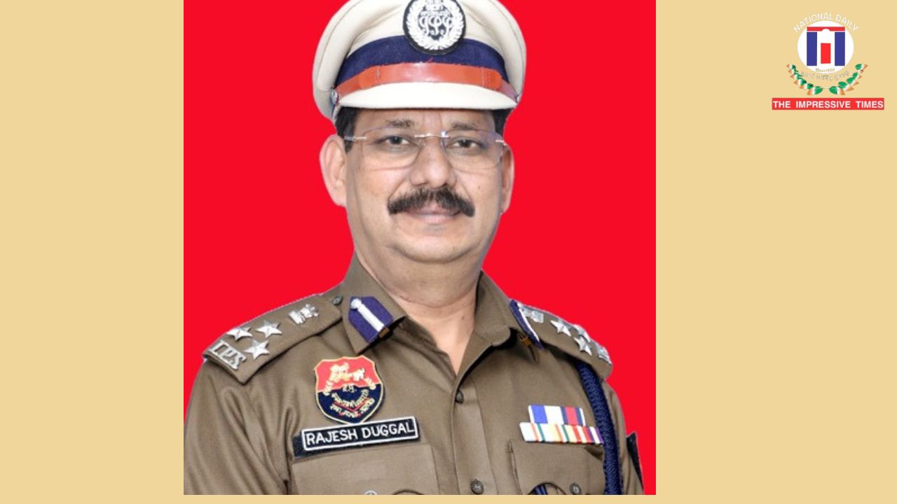 Rajesh Duggal IPS takes charge as Joint Police Commissioner of Faridabad