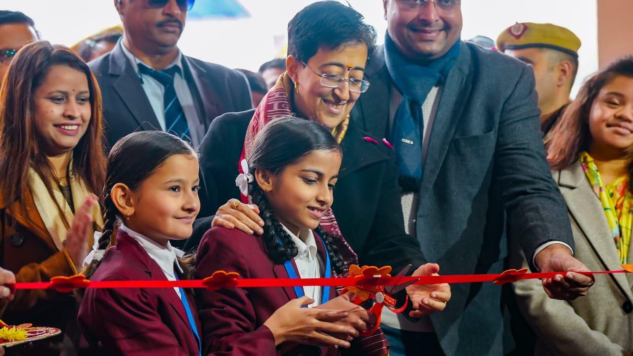 Atishi inaugurates govt school in Kirari calls it ‘significant milestone in region’s development’