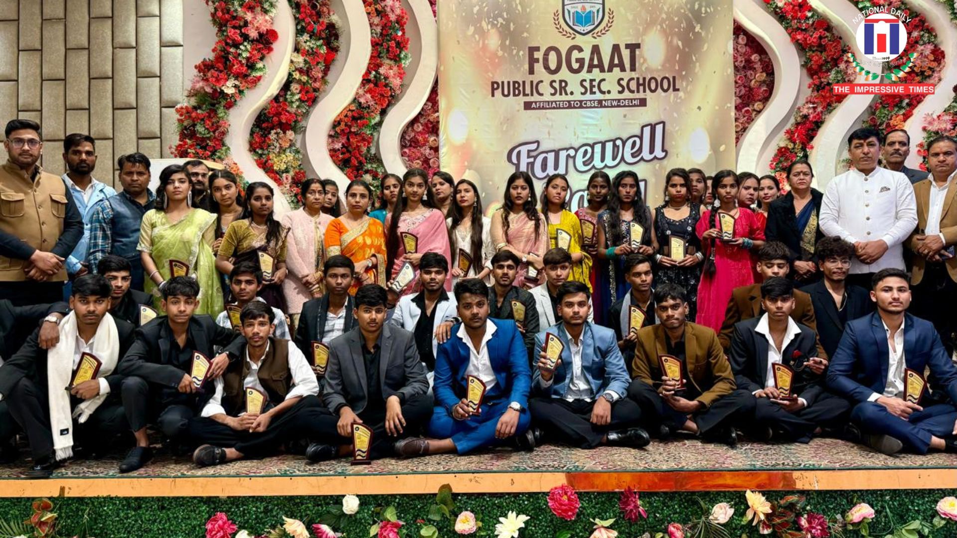 Farewell Ceremony for Senior Students Concludes at Fogat Public School