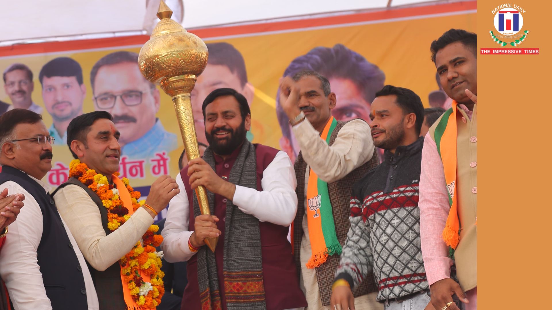 Haryana CM Nayab Singh Saini addresses public meetings in Mundka & Sultanpur Majra , Delhi