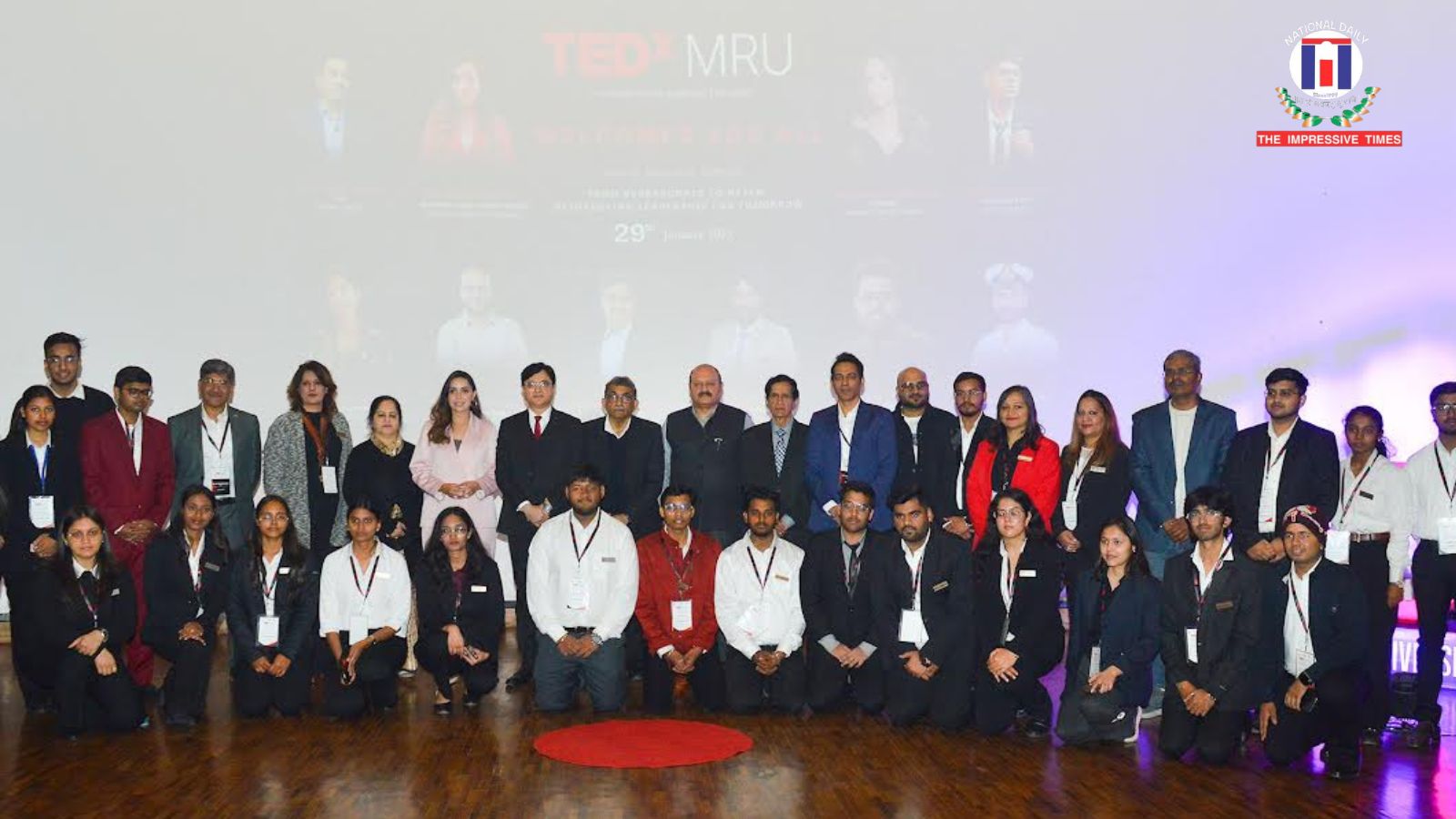 TEDx MRU at ManavRachna University Reinvents Leadership for Tomorrow