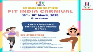 Union Sports Minister Dr. Mansukh Mandaviya, Ayushmann Khurrana to Inaugrate Fit India Carnival at JLN Stadium
