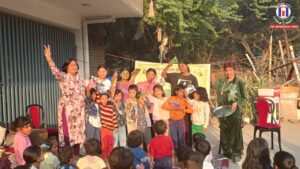 Vashistha Dham Seva Trust organises a  Holi Milan program at Chhatarpur Enclave in South Delhi