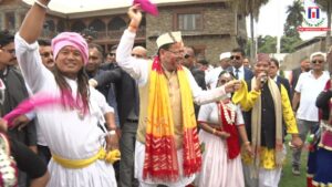 Uttarakhand: CM Dhami Celebrates Holi Milan Utsav, Extends Festive Greetings to Citizens