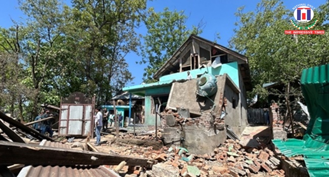Two Lashkar Militants’ Houses Blown Up Following Pahalgam Terror Probe