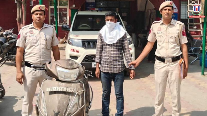 AUTO-LIFTER ARRESTED WITH STOLEN SCOOTY WHILE ROUTINE POLICE CHECKING, BY THE STAFF OF PS MOHAN GARDEN