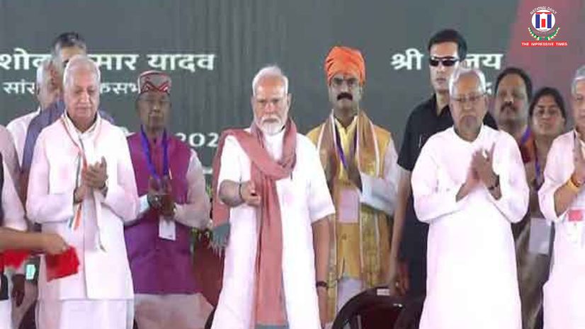 PM Modi Unveils ₹13,480 Crore Development Projects in Bihar’s Madhubani on National Panchayati Raj Day