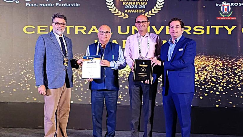 CUH adjudged as Haryana’s number one in “top performing university” category by EW India Higher Education Rankings