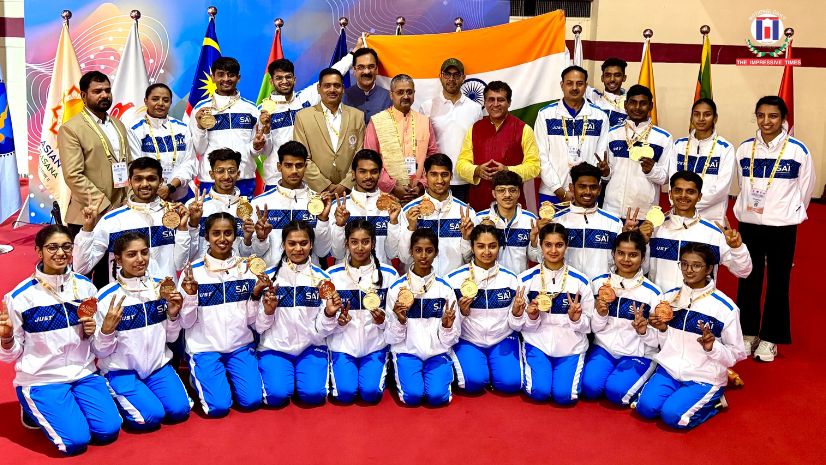 India Shines at 2nd Asian Yogasana Sport Championship, Clinching a Record 83 Gold Medals