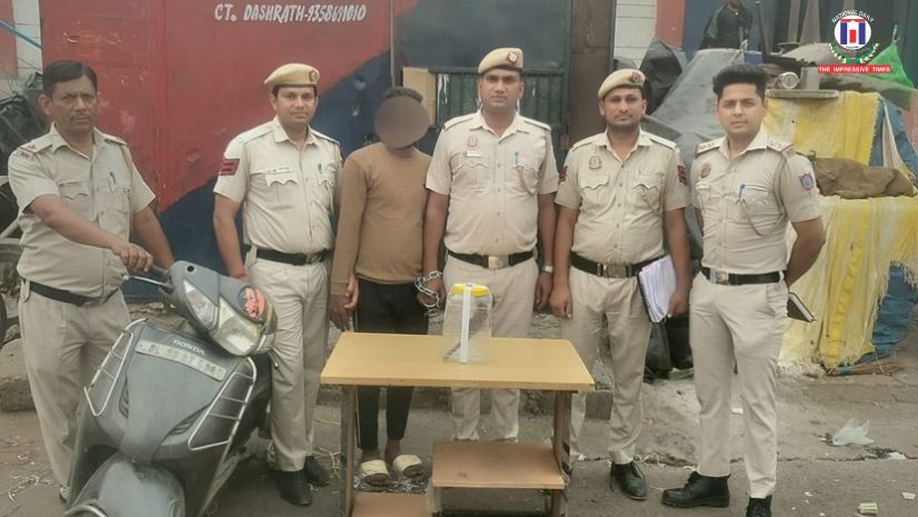 AN AUTO-LIFTER ARRESTED BY TEAM POLICE POST NS MANDI, PS MAHENDRA PARK