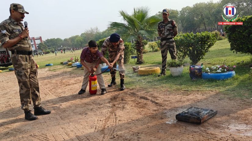 DAV Public School, NTPC Faridabad Hosts Successful “Fire Safety Awareness” Program