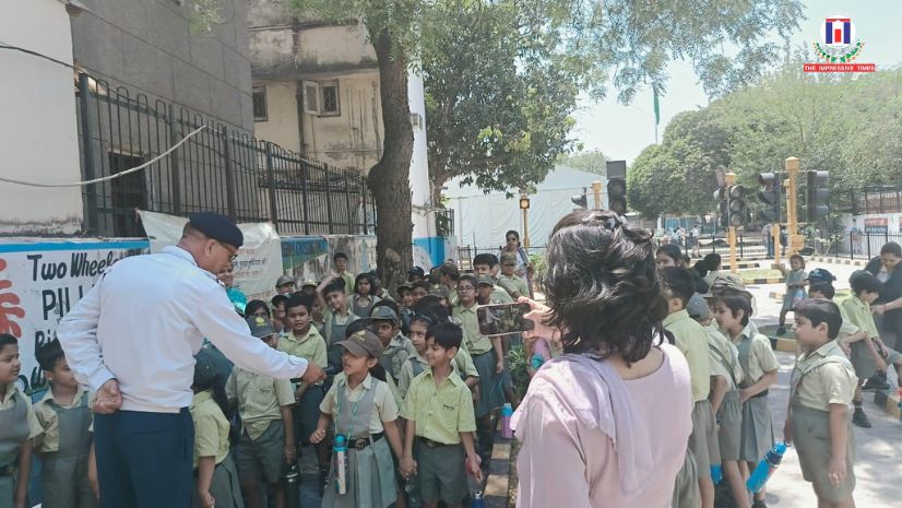 Delhi Traffic Police Organizes Road Safety Awareness Programmes Across the City