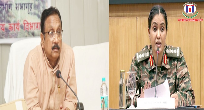 SC Criticises MP Minister’s Comments on Woman Army Colonel as ‘Unacceptable’
