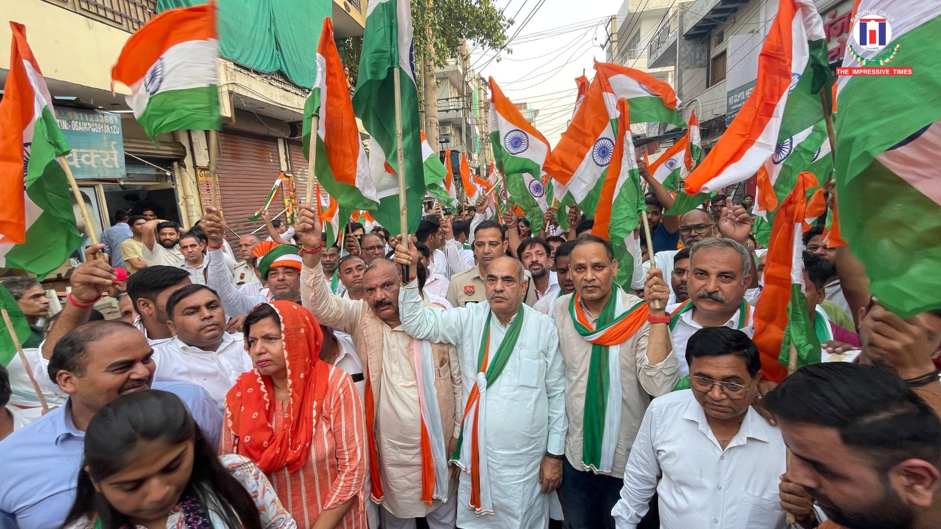 Tiranga Yatra in Ballabhgarh celebrates the Valour of India’s Armed Forces in Operation Sindoor