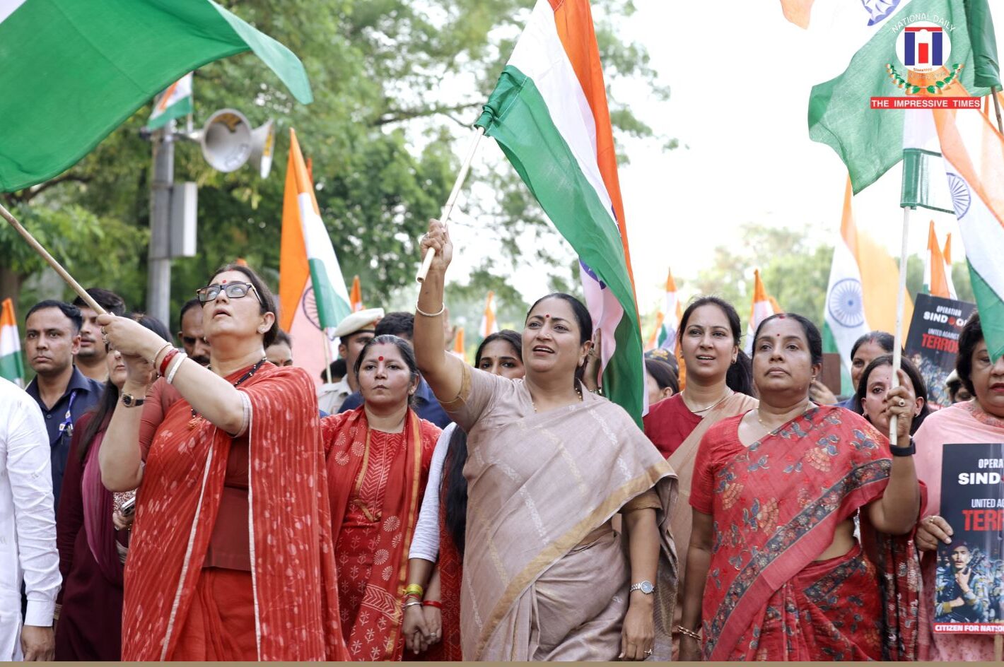 Chief Minister Rekha Gupta Hails Armed Forces During Sindoor Yatra, calls It a Tribute to Soldiers’ Bravery