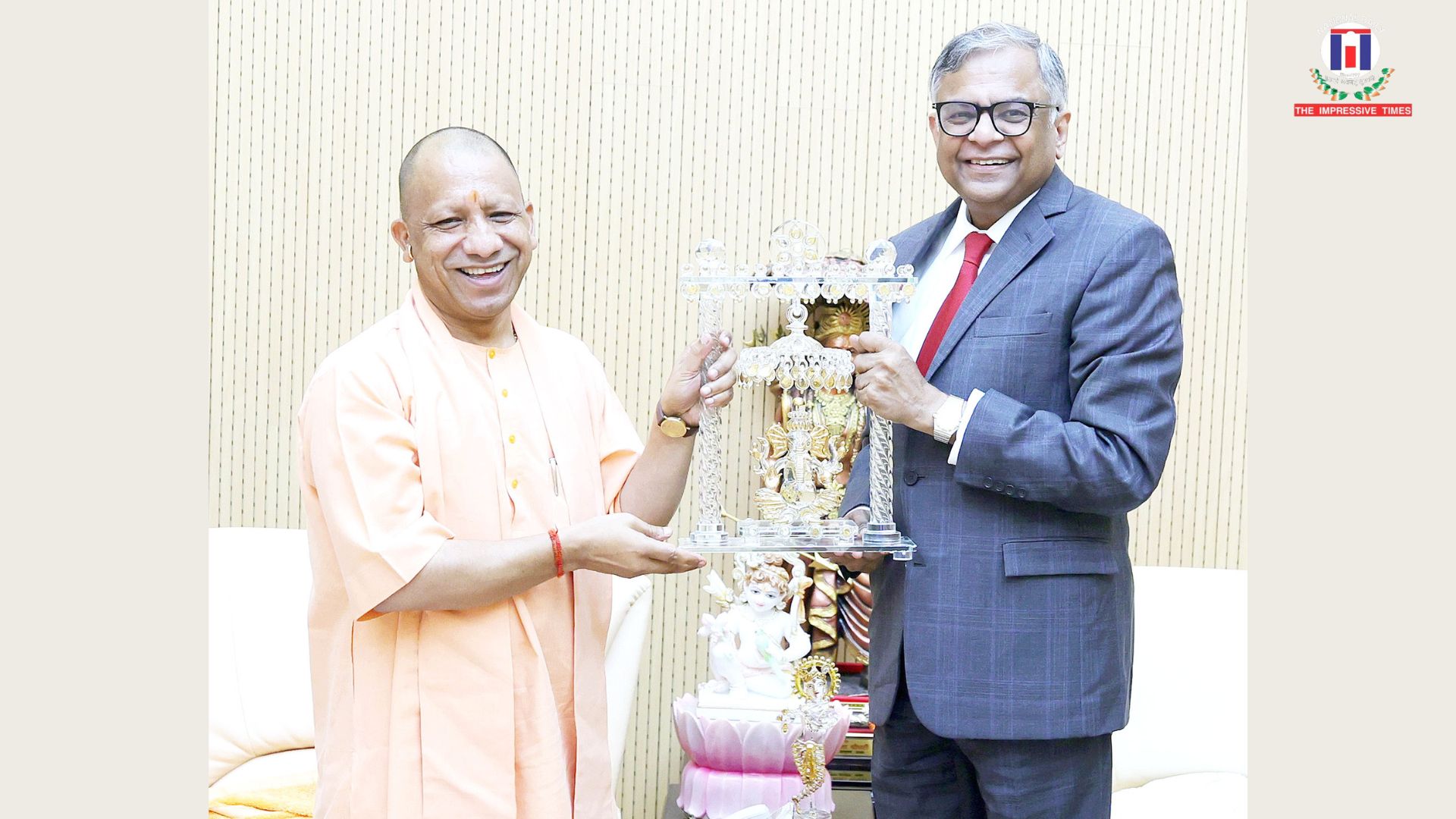 Tata Sons Chairman N. Chandrasekaran meets CM Yogi, discusses investment and industrial Growth in Uttar Pradesh