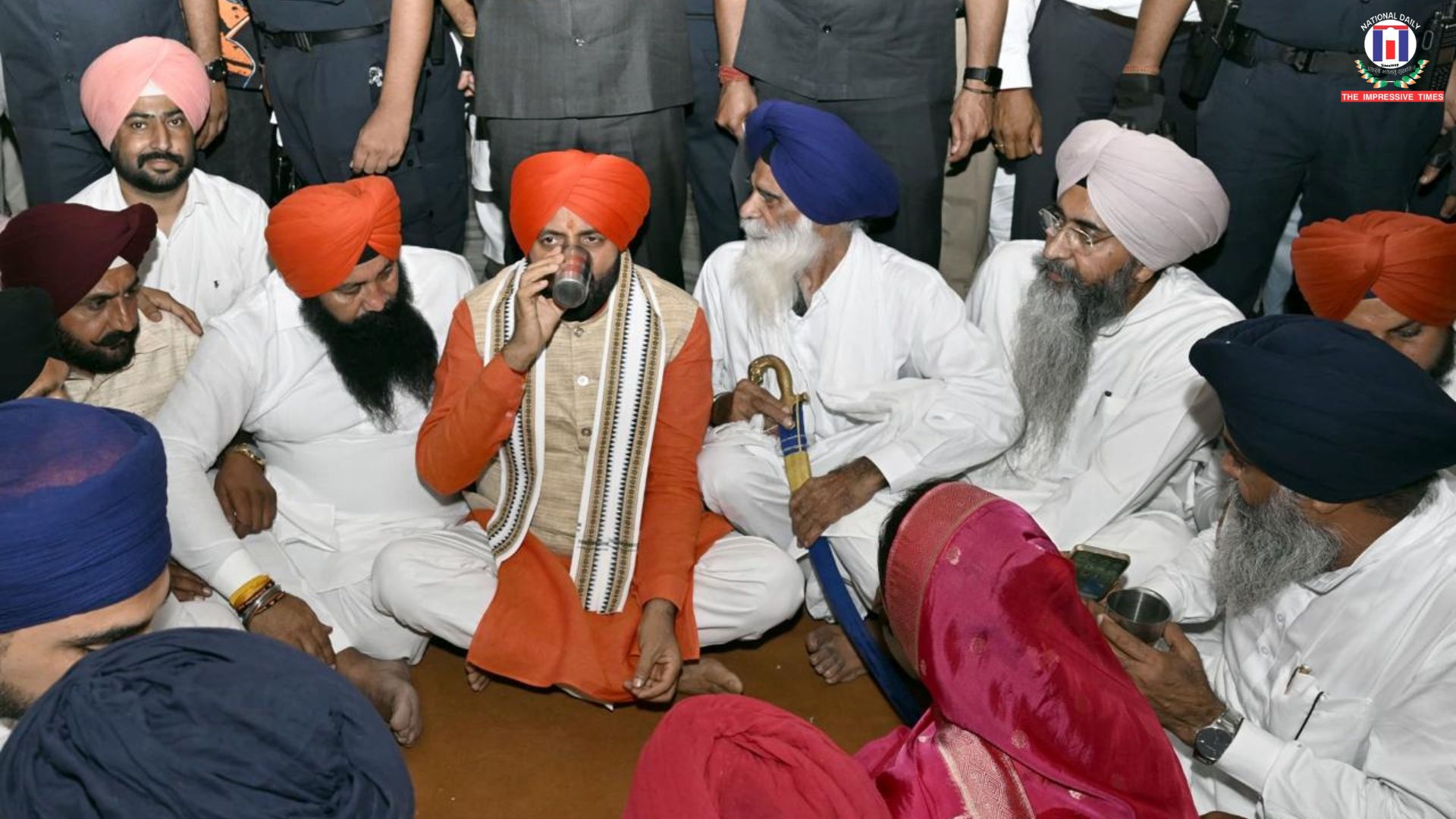Haryana  CM Pays Tribute to Guru Arjan Dev Ji on His 419th Martyrdom Anniversary at Sri Bohli Sahib Gurdwara, Pehowa