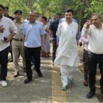 Rao Narbir Singh inspects arrangements for water drainage in Gurugram