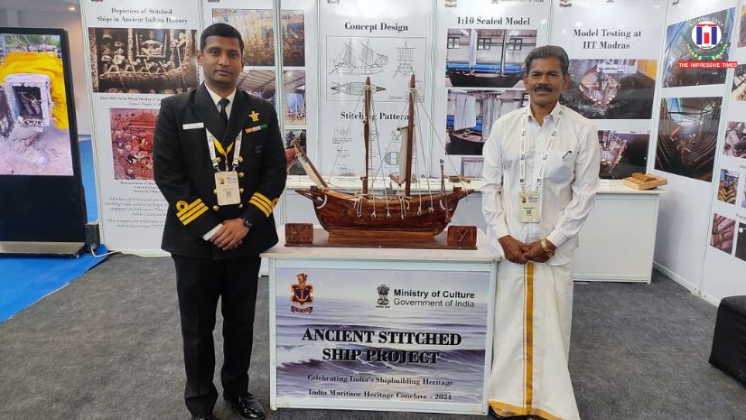 INDIAN NAVY TO INDUCT TRADITIONALLY BUILT ‘ANCIENT STITCHED SHIP’
