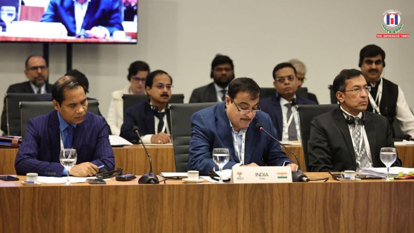 Nitin Gadkari Represents India at BRICS Transport Ministers’ Meeting in Brazil, Showcases Vision for Sustainable and Multimodal Infrastructure