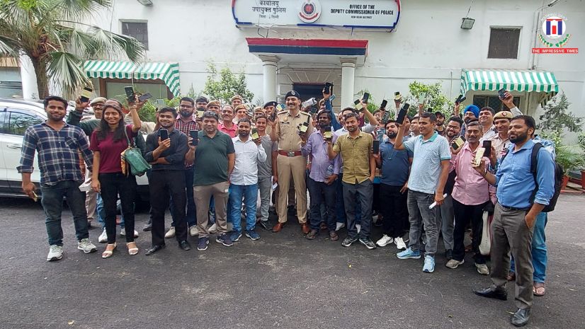 76 LOST MOBILE PHONES RECOVERED WITHIN A MONTH