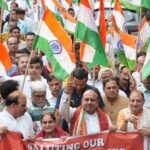 Delhi Assembly Speaker Vijender Gupta Leads Grand Tiranga Yatra in Rohini, Pays Tribute to Armed Forces and Operation Sindoor