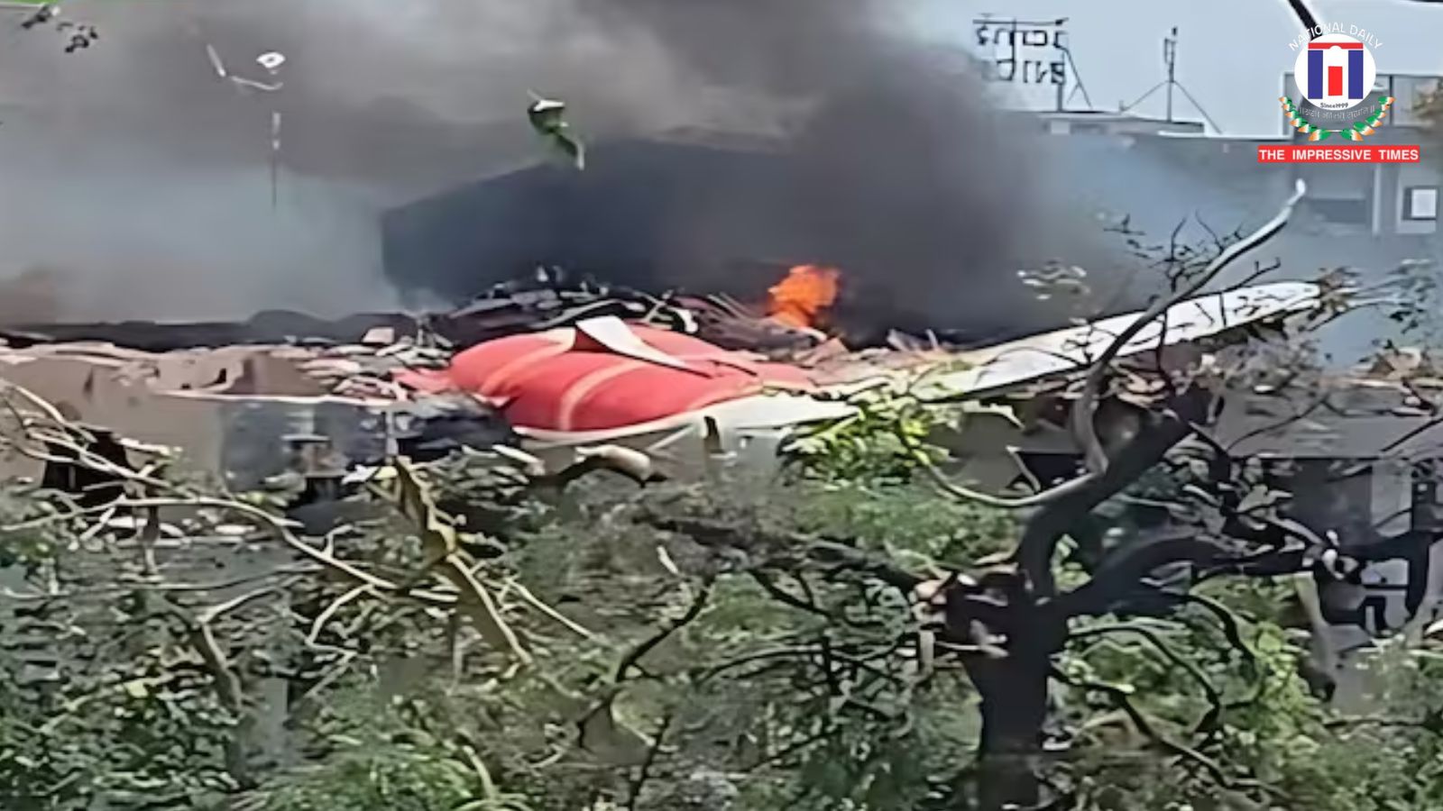 Air India London-Bound Flight with 242 Passengers Crashes Near Ahmedabad Airport