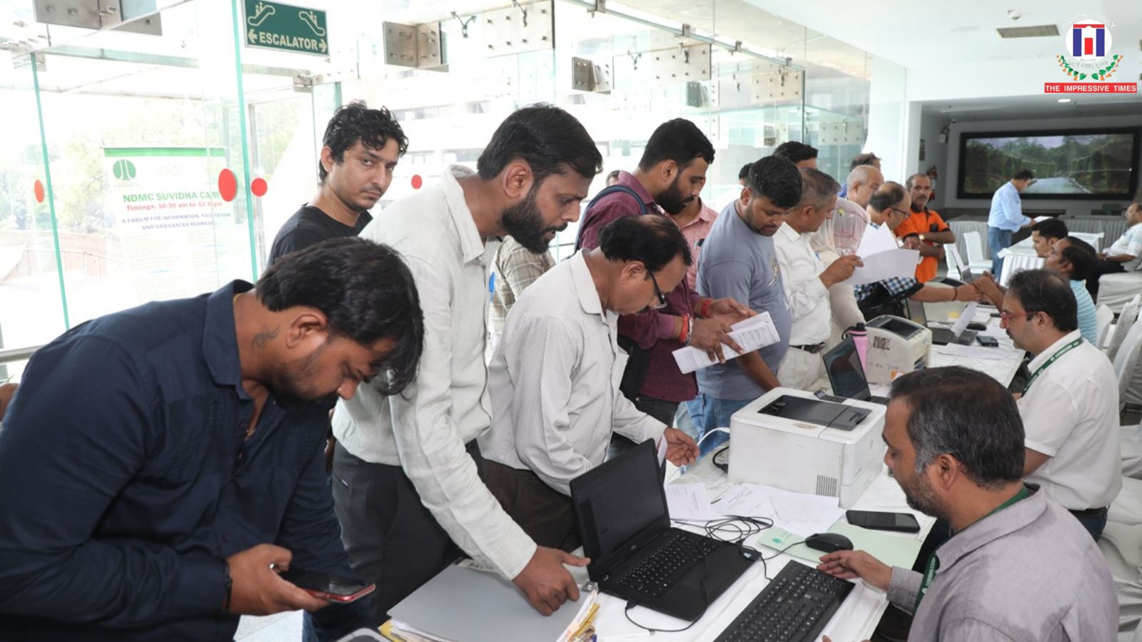 NDMC organizes its Suvidha Camp at NDCC Convention Centre to redress grievances