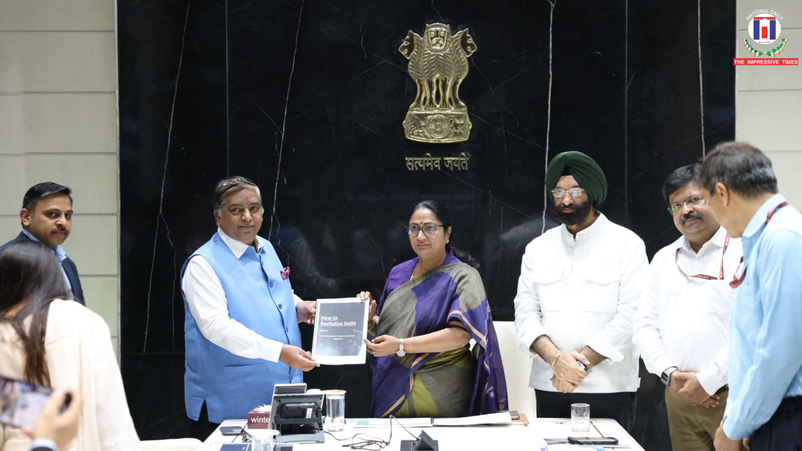CM Rekha Gupta chaired a high-level review meeting with task force; Focuses on Overall Development of Delhi, Key Decisions Taken on Infrastructure and Policy Reforms