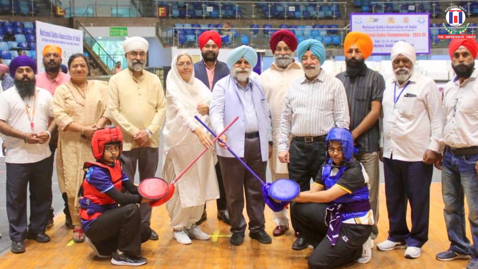 Punjab dominates 12th National Gatka Championship; Girls and boys teams clinch overall trophies