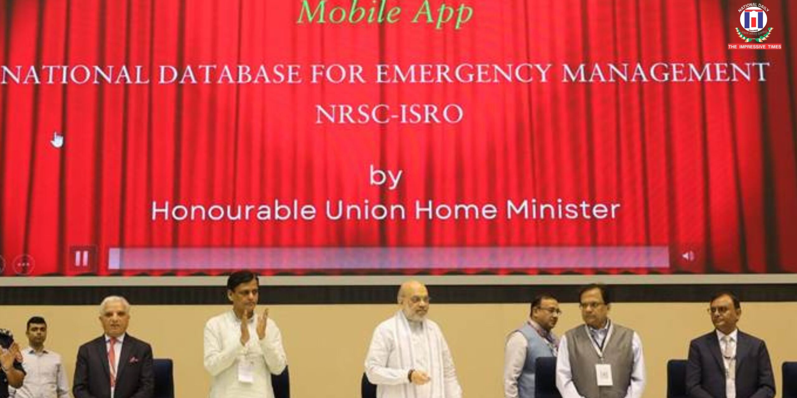 Union Home Minister and Minister of Cooperation Amit Shah addresses the Annual Conference of Relief Commissioners and Disaster Response Forces of States and Union Territories as the Chief Guest in New Delhi