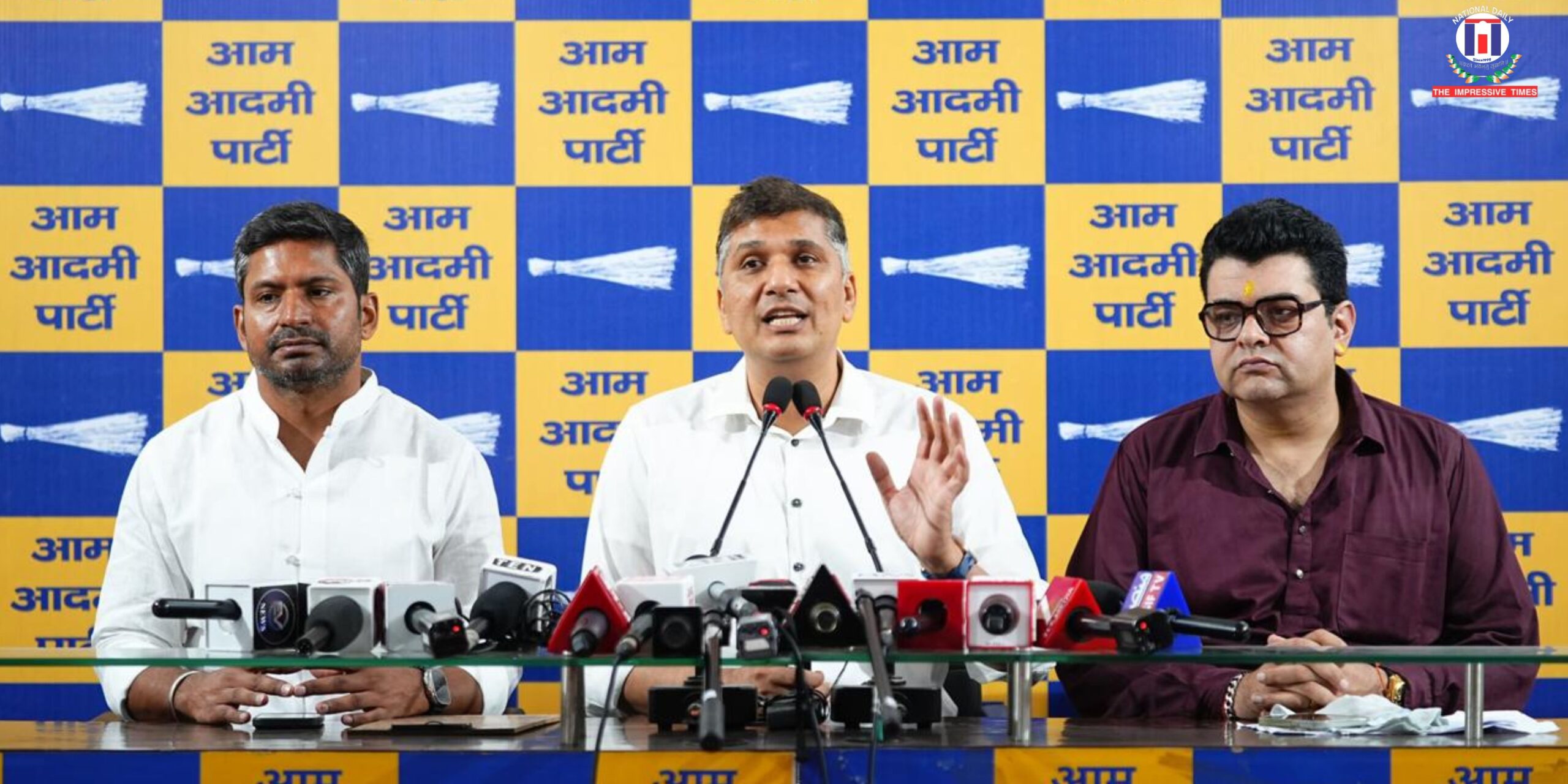 In just 100 days of BJP’s rule, Delhi has been turned into living hell: Saurabh Bharadwaj