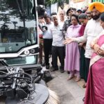 Chief Minister Rekha Gupta inspects state-of-the-art MRS and anti-smog gun machines