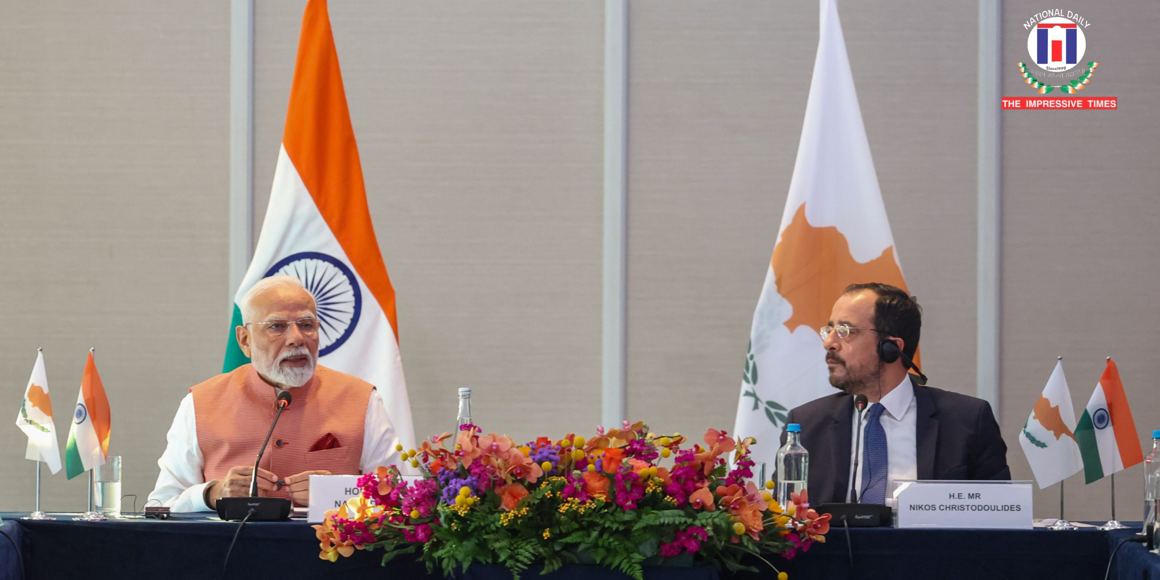 Joint declaration on the implementation of the comprehensive partnership between the Republic of Cyprus and the Republic of India