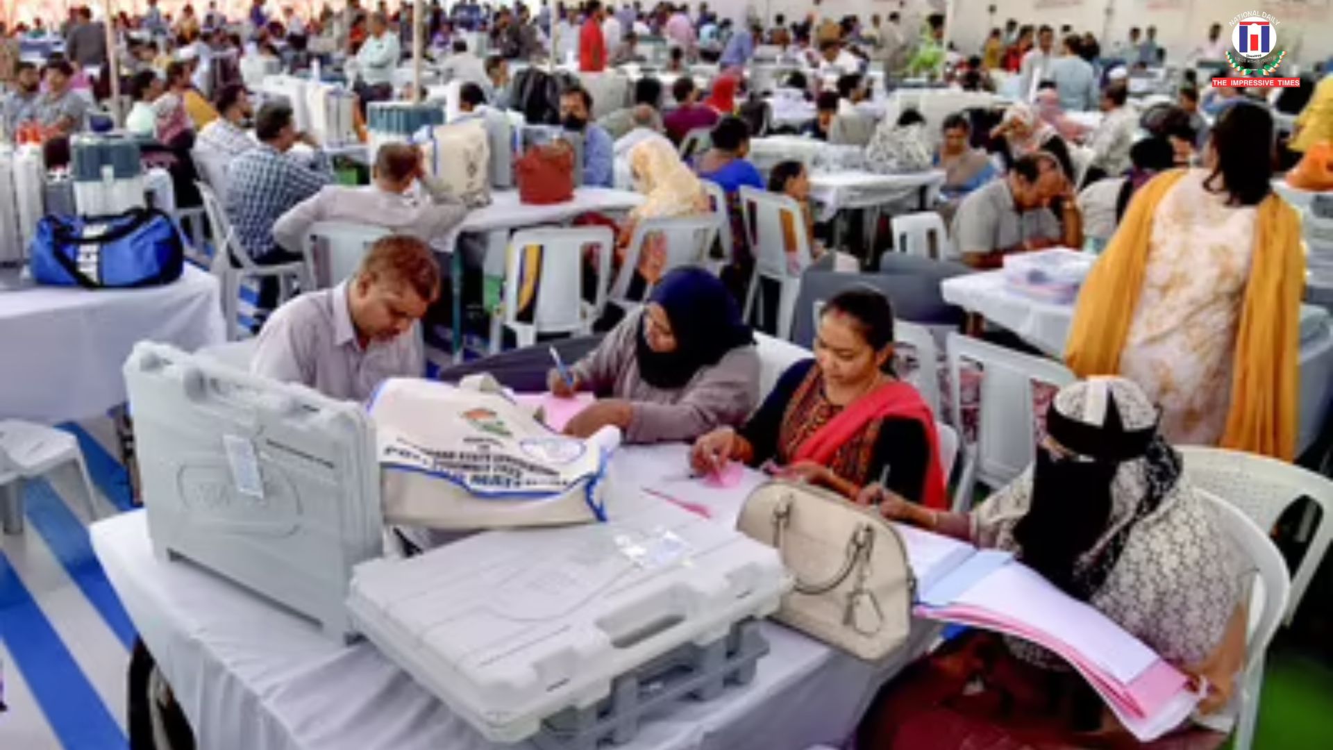ECI to declare assembly bypoll results today; counting underway in 4 states