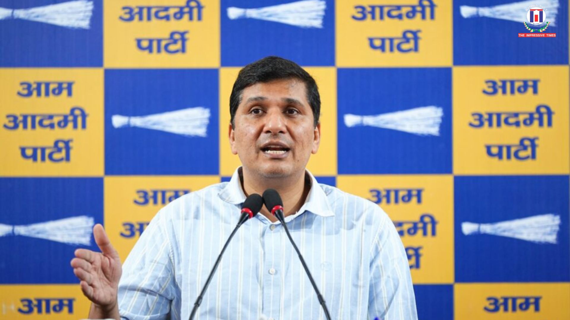 BJP is busy repainting & renaming Mohalla Clinics-dispensaries built by AAP Govt as ‘Ayushman Arogya Mandirs’: Saurabh Bharadwaj