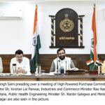 HPPC and HPWPC Meetings Held Under the Chairmanship of CM Nayab Saini
