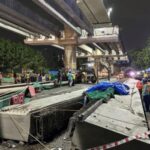 Metro Track Collapse in Chennai Claims Biker’s Life; BJP Blames DMK for Safety Lapses