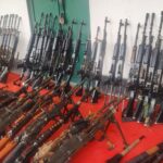 Massive Cache of Arms and Ammunition Recovered in Manipur During Joint Security Operation